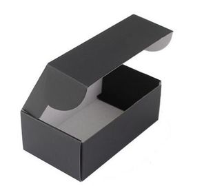 Stile d'imballaggio della copertura superiore di BlackColor della scatola di elettronica della carta kraft Riciclabile