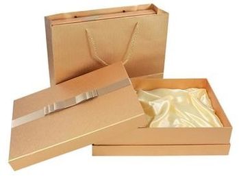 Contenitori di regalo rigidi del cartone della scatola riciclabile del boutique per i gioielli del pendente